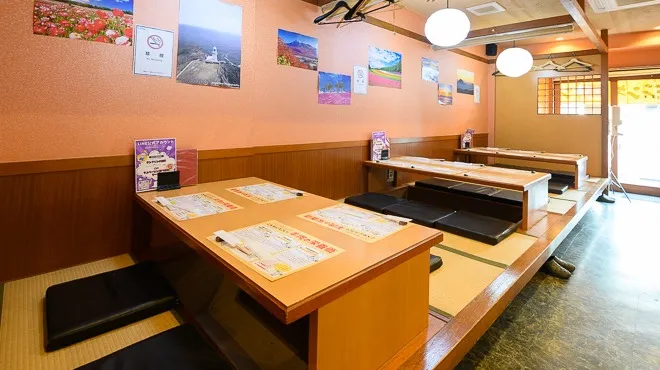 掘りごたつ席 4名席×1 6名席×2